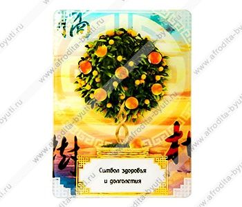 Настольный талисман Апельсиновое дерево